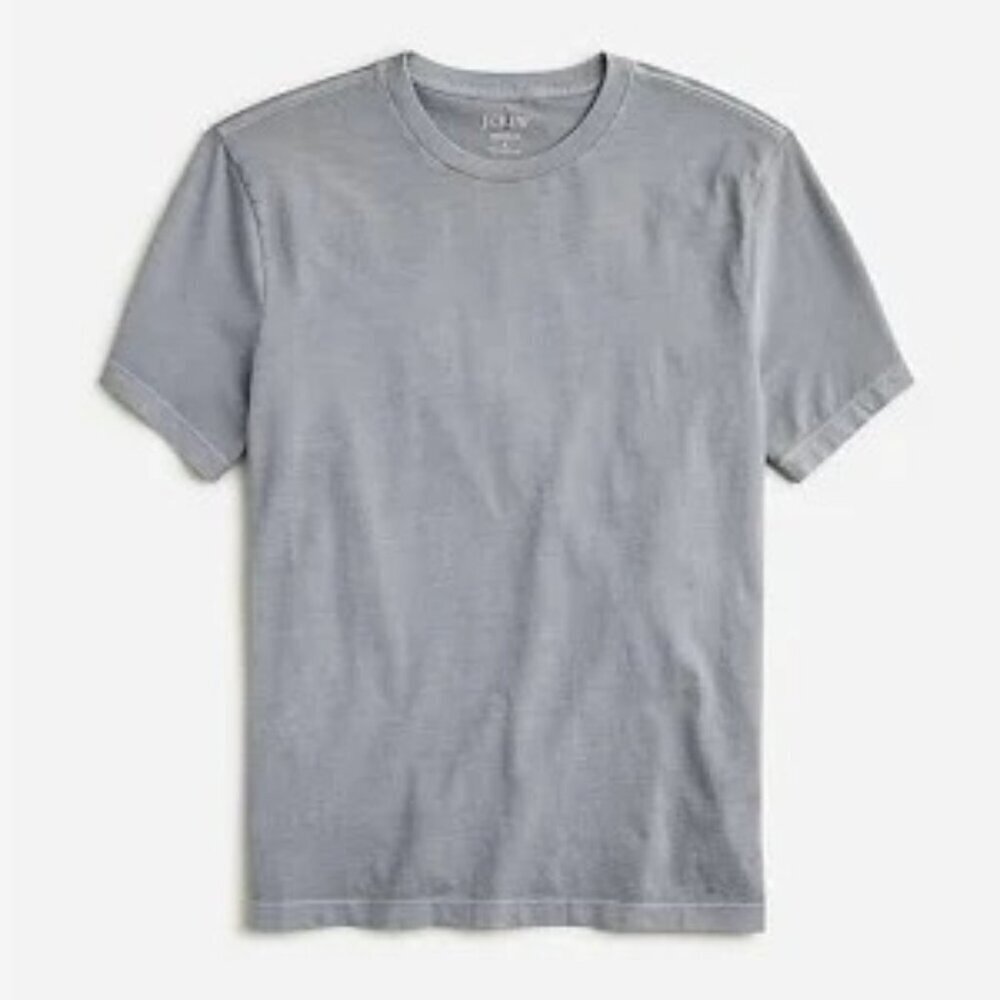 J. Crew Men's Broken In Tee Shirt Slate Blue Size Medium NWOT